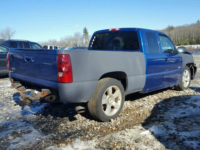 2GCEK19N731295367 - 2003 CHEVROLET SILVERADO BLUE photo 4