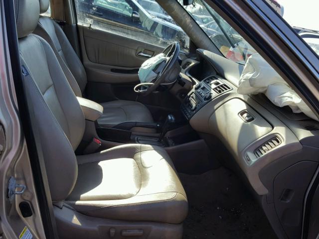 1HGCG16501A068068 - 2001 HONDA ACCORD EX TAN photo 5