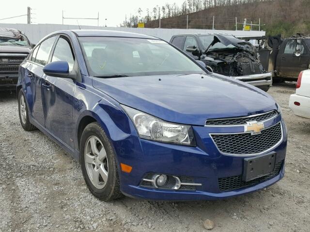 1G1PF5SC9C7319273 - 2012 CHEVROLET CRUZE LT BLUE photo 1