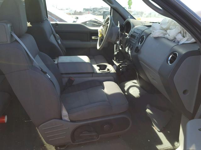 1FTPX12534NB17427 - 2004 FORD F150 GRAY photo 5