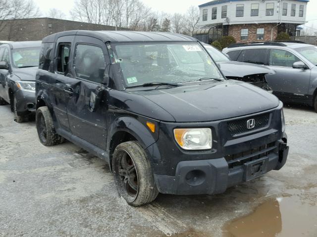 5J6YH27796L025412 - 2006 HONDA ELEMENT EX BLACK photo 1