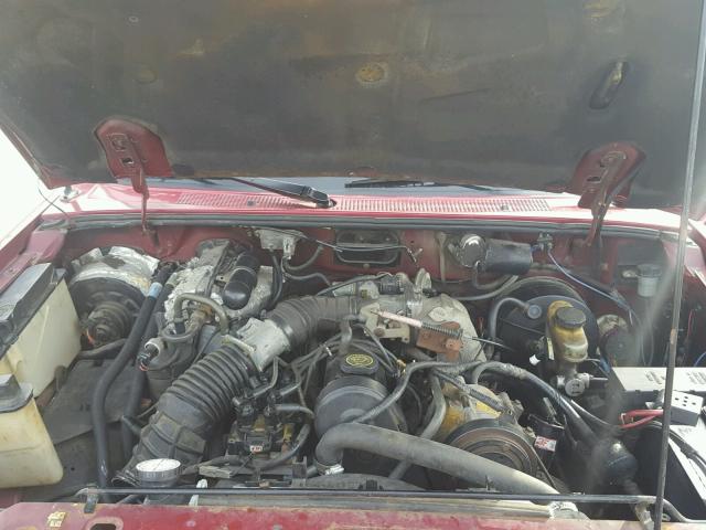 1FTCR10AXRUC81411 - 1994 FORD RANGER TWO TONE photo 7