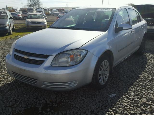 1G1AD5F59A7164292 - 2010 CHEVROLET COBALT 1LT SILVER photo 2