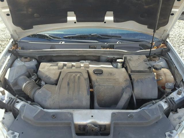 1G1AD5F59A7164292 - 2010 CHEVROLET COBALT 1LT SILVER photo 7