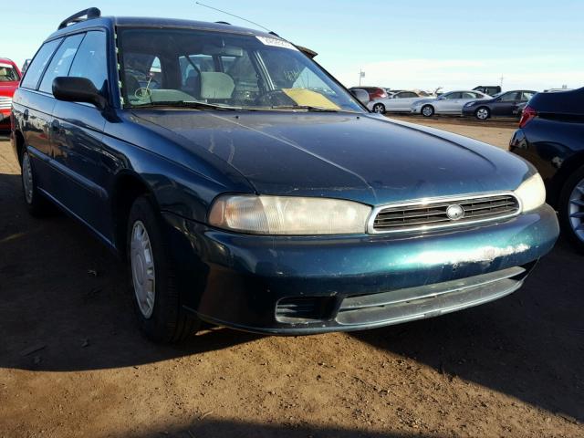 4S3BK4351T7313720 - 1996 SUBARU LEGACY L GREEN photo 1