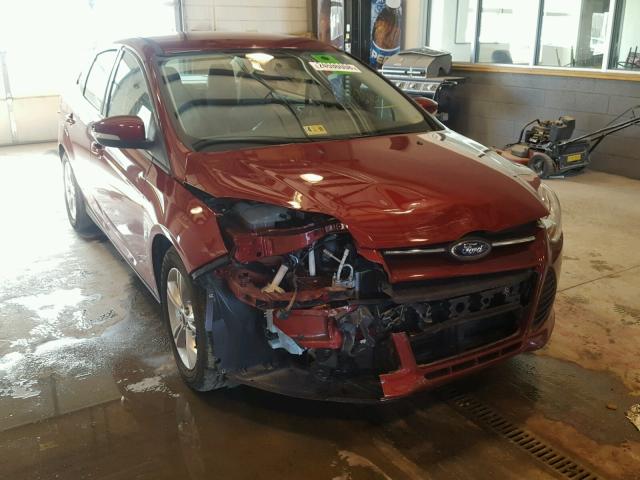 1FADP3F27EL147743 - 2014 FORD FOCUS SE RED photo 1