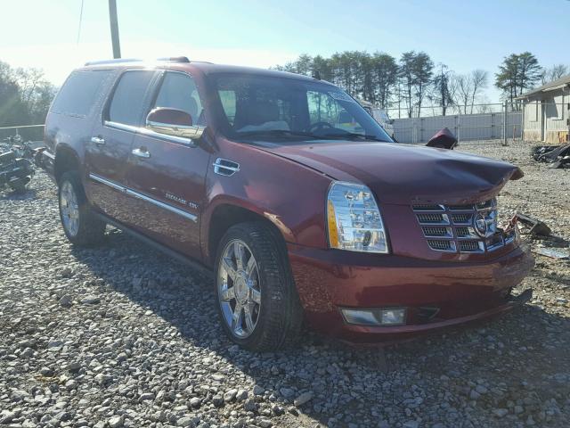 1GYS3JEF7BR202782 - 2011 CADILLAC ESCALADE E BURGUNDY photo 1