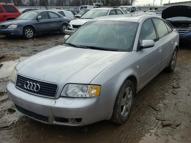 WAULT64B84N050234 - 2004 AUDI A6 3.0 QUA GRAY photo 2