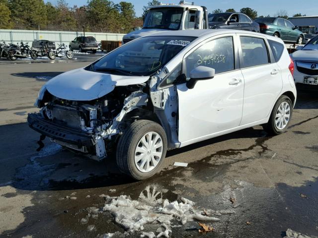 3N1CE2CP9GL407401 - 2016 NISSAN VERSA NOTE WHITE photo 2