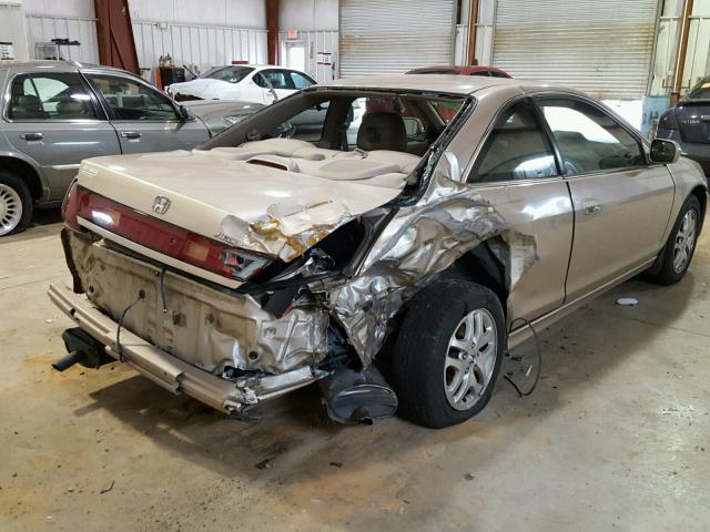 1HGCG22511A028898 - 2001 HONDA ACCORD EX GOLD photo 4