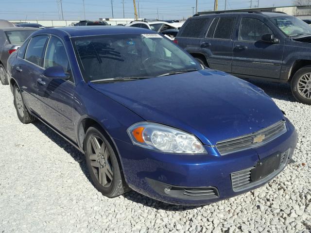 2G1WU58R679324920 - 2007 CHEVROLET IMPALA LTZ BLUE photo 1