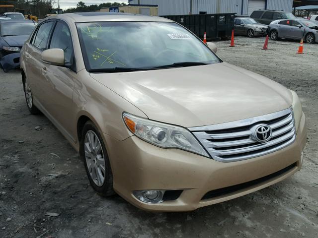 4T1BK3DB0CU455679 - 2012 TOYOTA AVALON BAS GOLD photo 1