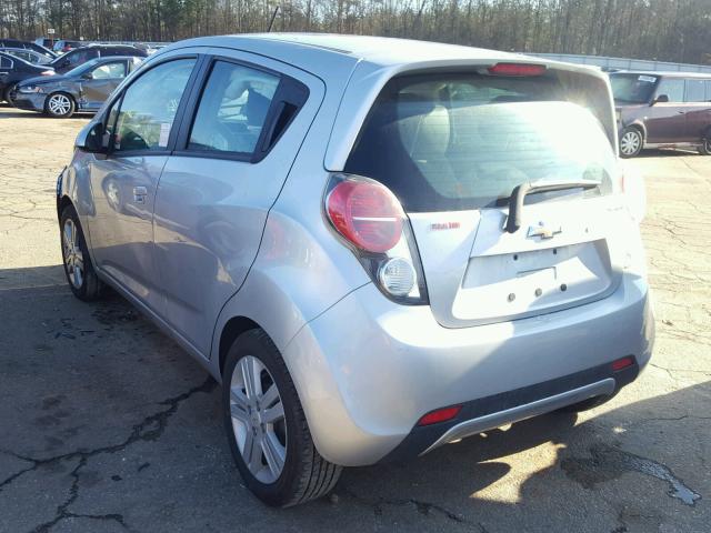 KL8CD6S90FC717496 - 2015 CHEVROLET SPARK 1LT GRAY photo 3