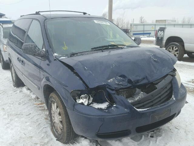 2A4GP54L96R786613 - 2006 CHRYSLER TOWN & COU BLUE photo 1