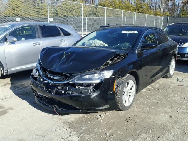 1C3CCCAB4GN184527 - 2016 CHRYSLER 200 LIMITE BLACK photo 2