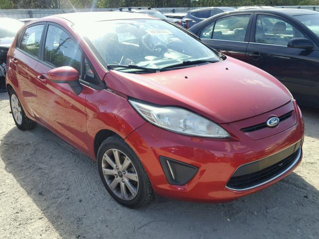 3FADP4EJ5BM140461 - 2011 FORD FIESTA SE RED photo 1