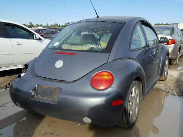 3VWDD21C93M414872 - 2003 VOLKSWAGEN NEW BEETLE GRAY photo 4