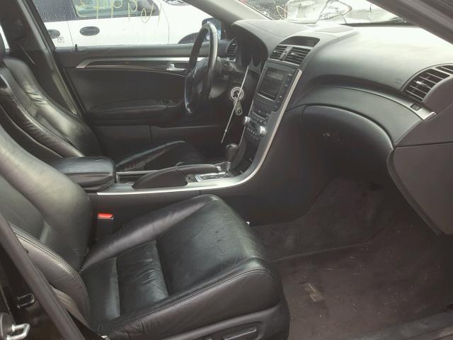 19UUA66295A063353 - 2005 ACURA TL BLACK photo 5