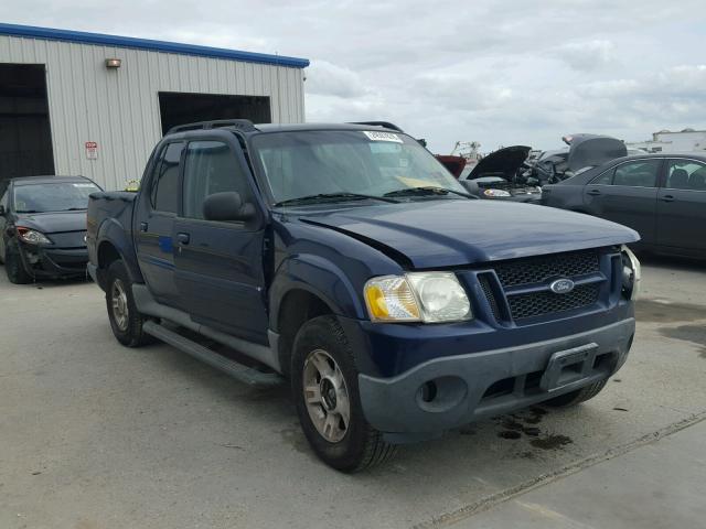 1FMZU67K44UB72810 - 2004 FORD EXPLORER S BLUE photo 1