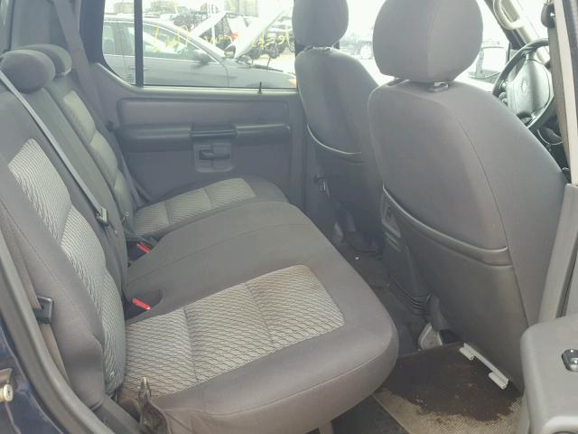 1FMZU67K44UB72810 - 2004 FORD EXPLORER S BLUE photo 6