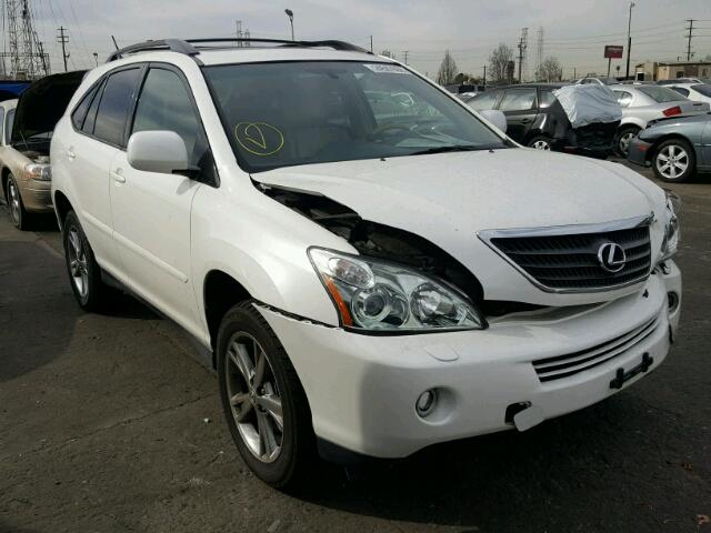 JTJHW31U360047131 - 2006 LEXUS RX 400 WHITE photo 1