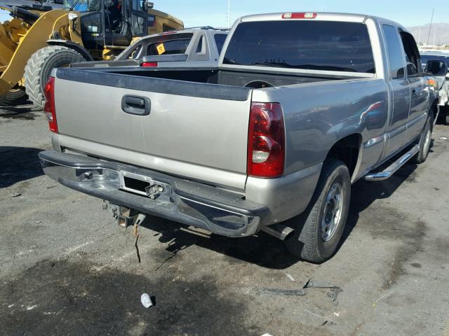 2GCEK19T731241906 - 2003 CHEVROLET SILVERADO GRAY photo 4