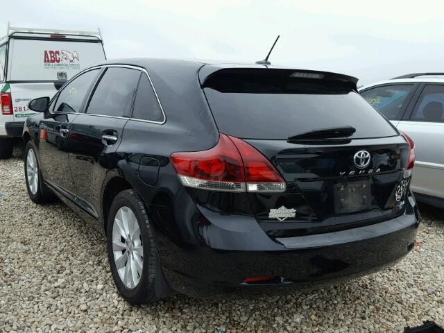 4T3ZA3BB5DU069384 - 2013 TOYOTA VENZA LE BLACK photo 3