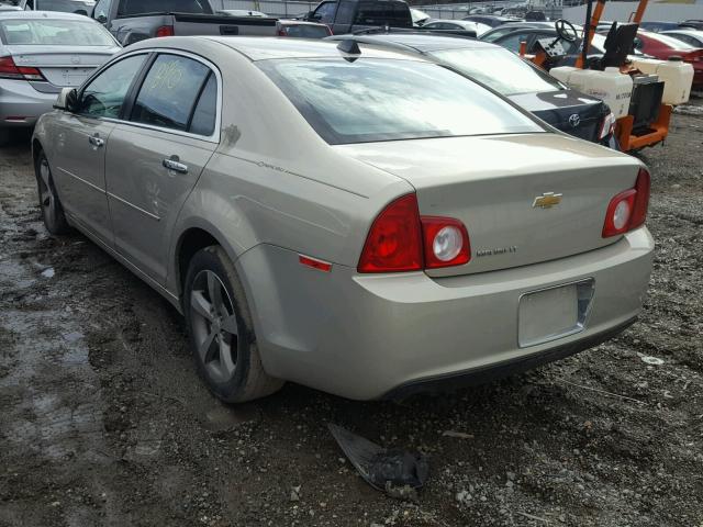 1G1ZC5E07CF333178 - 2012 CHEVROLET MALIBU 1LT TAN photo 3