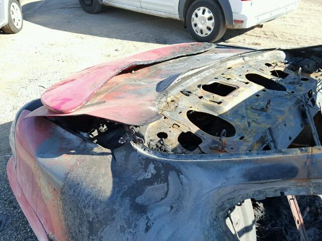 1G2WR12181F123723 - 2001 PONTIAC GRAND PRIX წითელი ფოტო 9