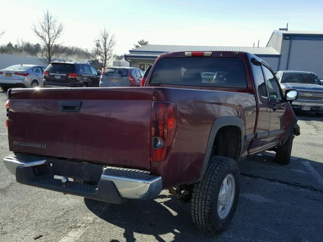 1GCDT19E578163140 - 2007 CHEVROLET COLORADO BLUE photo 4