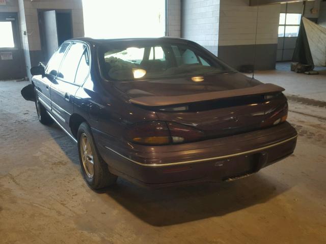 1G2HX52K0XH239574 - 1999 PONTIAC BONNEVILLE MAROON photo 3