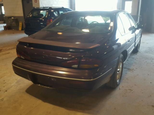 1G2HX52K0XH239574 - 1999 PONTIAC BONNEVILLE MAROON photo 4