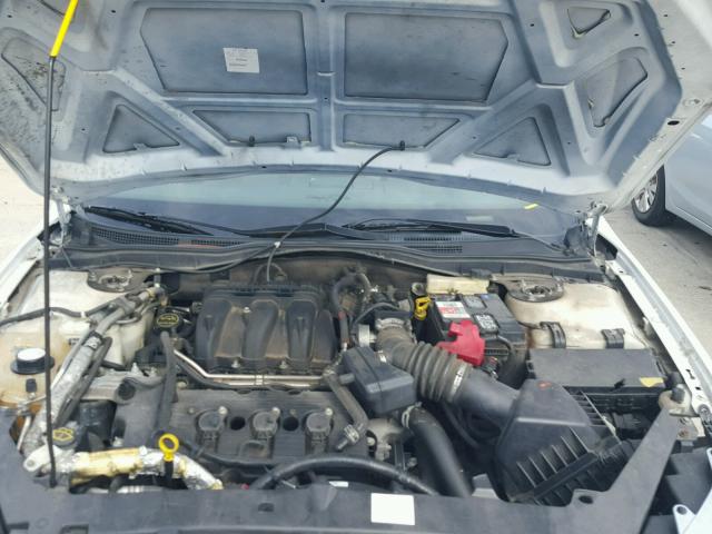 3FAHP0JG4AR161288 - 2010 FORD FUSION SEL WHITE photo 7