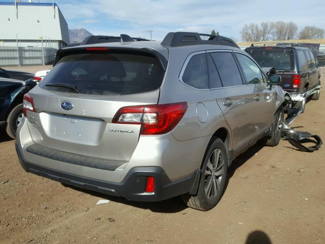 4S4BSANC8J3217772 - 2018 SUBARU OUTBACK 2. BEIGE photo 4