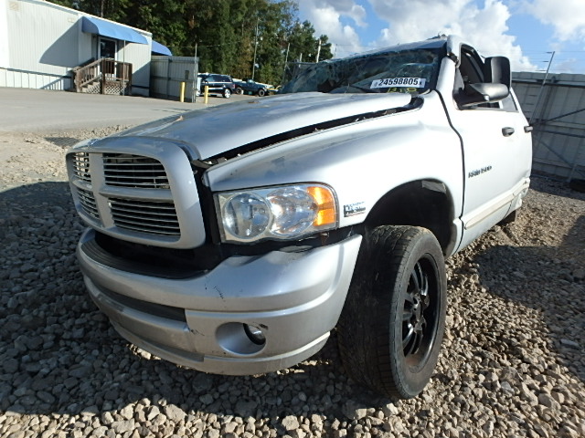 1D7HA18D45S208803 - 2005 DODGE RAM 1500 Q SILVER photo 2