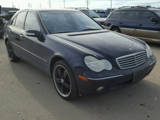 WDBRF81J43F340974 - 2003 MERCEDES-BENZ C 240 4MAT BLACK photo 1