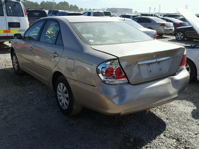 4T1BE32K35U044922 - 2005 TOYOTA CAMRY LE GOLD photo 3