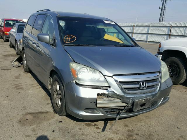 5FNRL38455B087832 - 2005 HONDA ODYSSEY EX GREEN photo 1