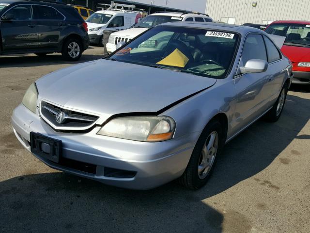 19UYA42693A013788 - 2003 ACURA 3.2CL TYPE SILVER photo 2