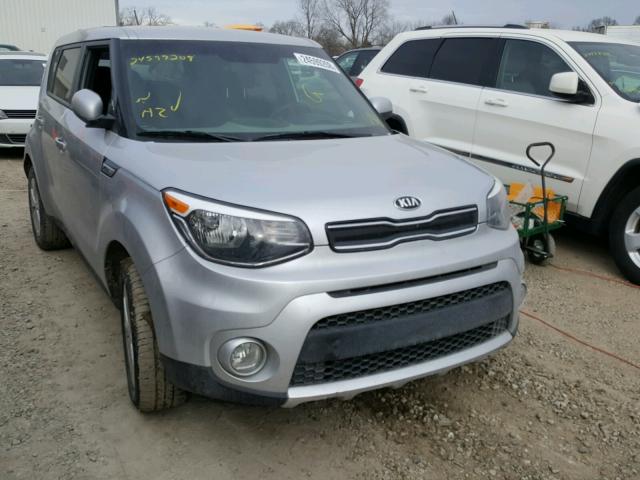 KNDJP3A57H7415623 - 2017 KIA SOUL + SILVER photo 1