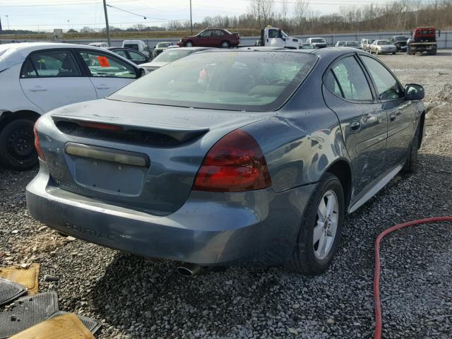 2G2WP552461187144 - 2006 PONTIAC GRAND PRIX BLUE photo 4