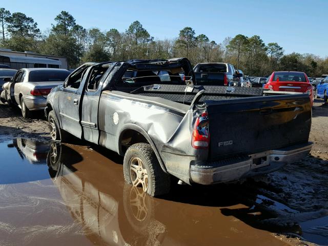 1FTRX18L73NB24085 - 2003 FORD F150 BLACK photo 3