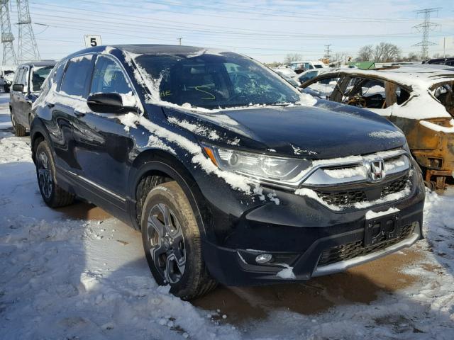 5J6RW2H88HL076954 - 2017 HONDA CR-V EXL BLACK photo 1