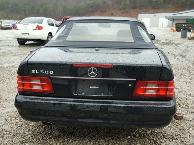 WDBFA68F11F200563 - 2001 MERCEDES-BENZ SL 500 BLACK photo 6