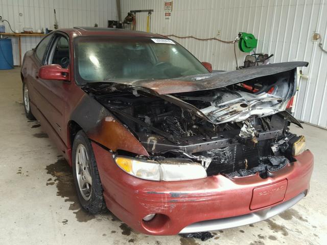 1G2WR12131F272024 - 2001 PONTIAC GRAND PRIX RED photo 1