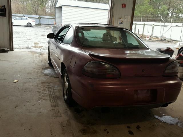 1G2WR12131F272024 - 2001 PONTIAC GRAND PRIX RED photo 3