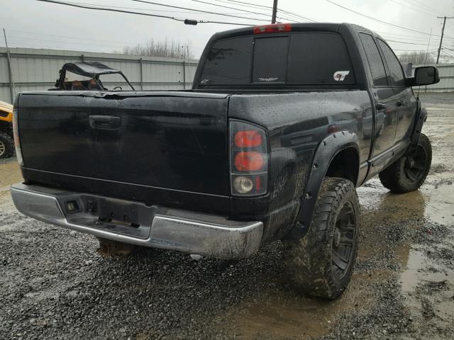 3D7KS28C26G115769 - 2006 DODGE RAM 2500 S BLACK photo 4