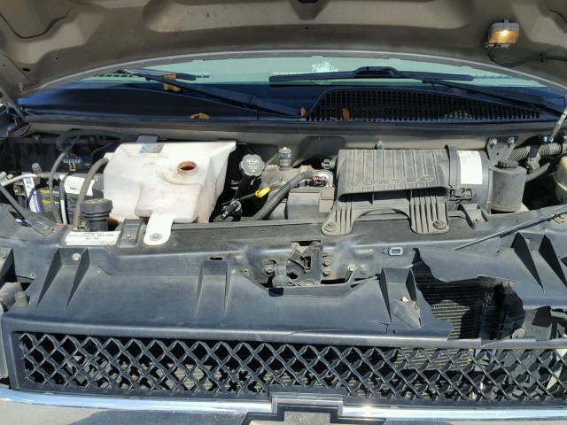 1GBFG15T841211837 - 2004 CHEVROLET EXPRESS G1 TAN photo 7