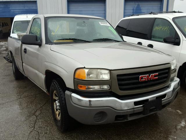 3GTEC14XX7G221945 - 2007 GMC NEW SIERRA TAN photo 1