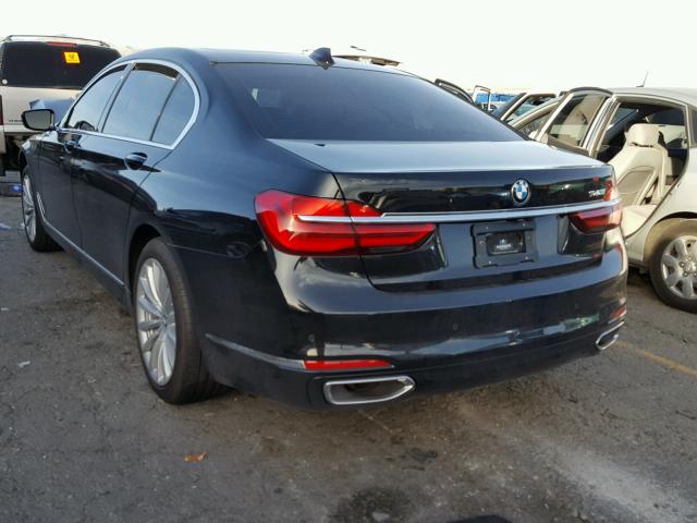 WBA7E2C53JG742661 - 2018 BMW 740 I BLACK photo 3